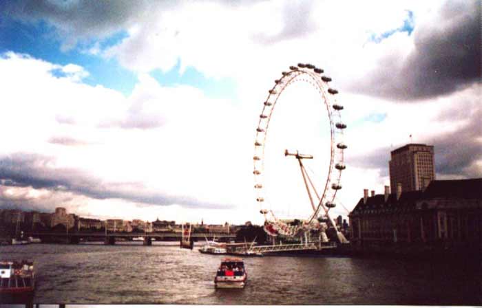 London Eye, чёртовое колесо