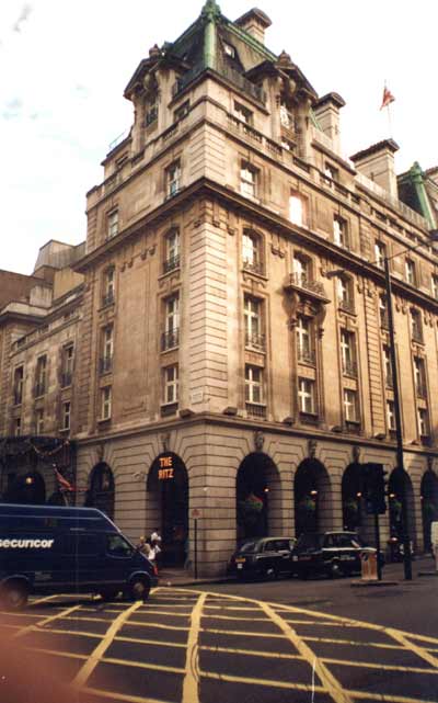 Отель Ритц. Лондон